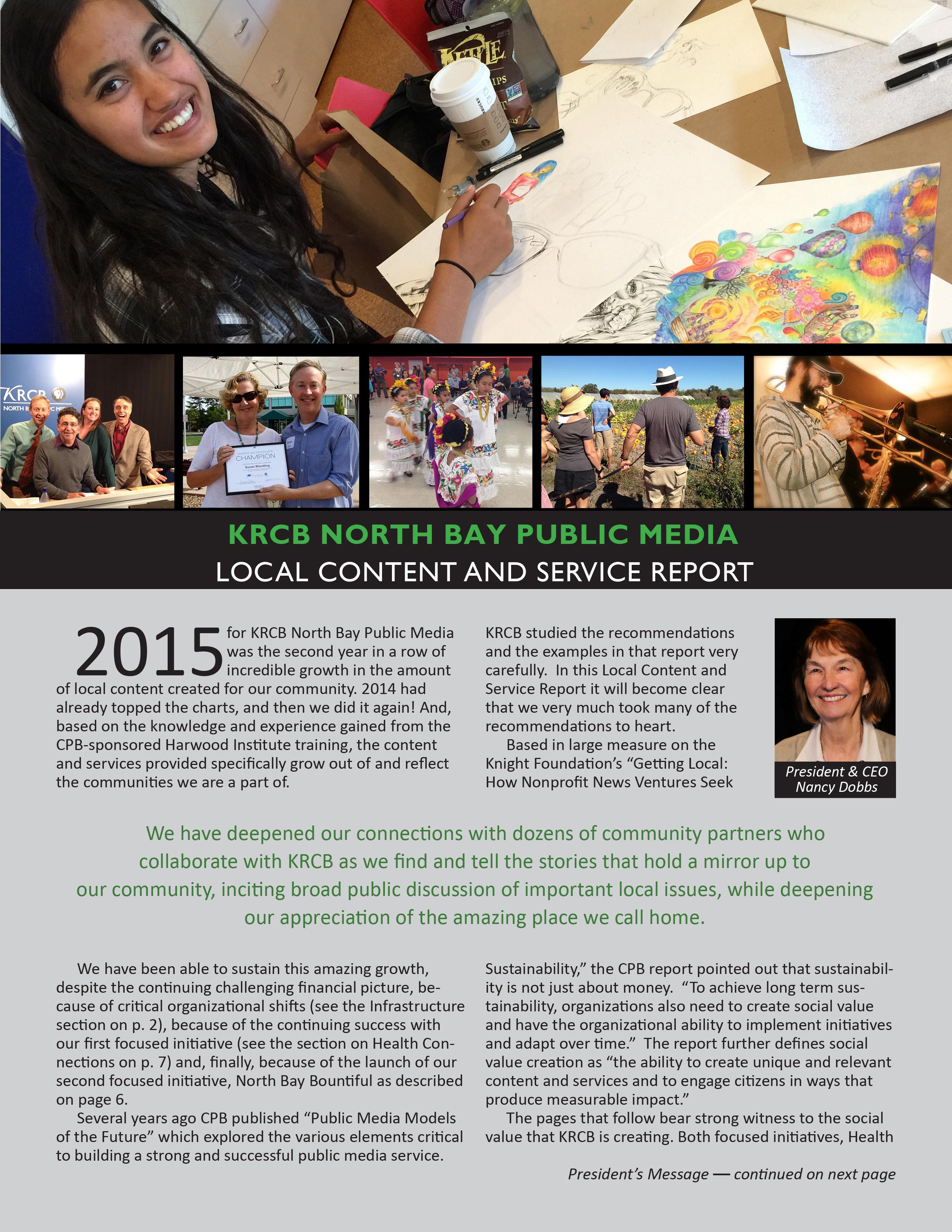 Content And Service Report 2015