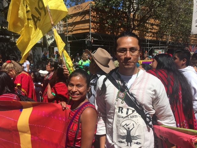 climate march indigenous