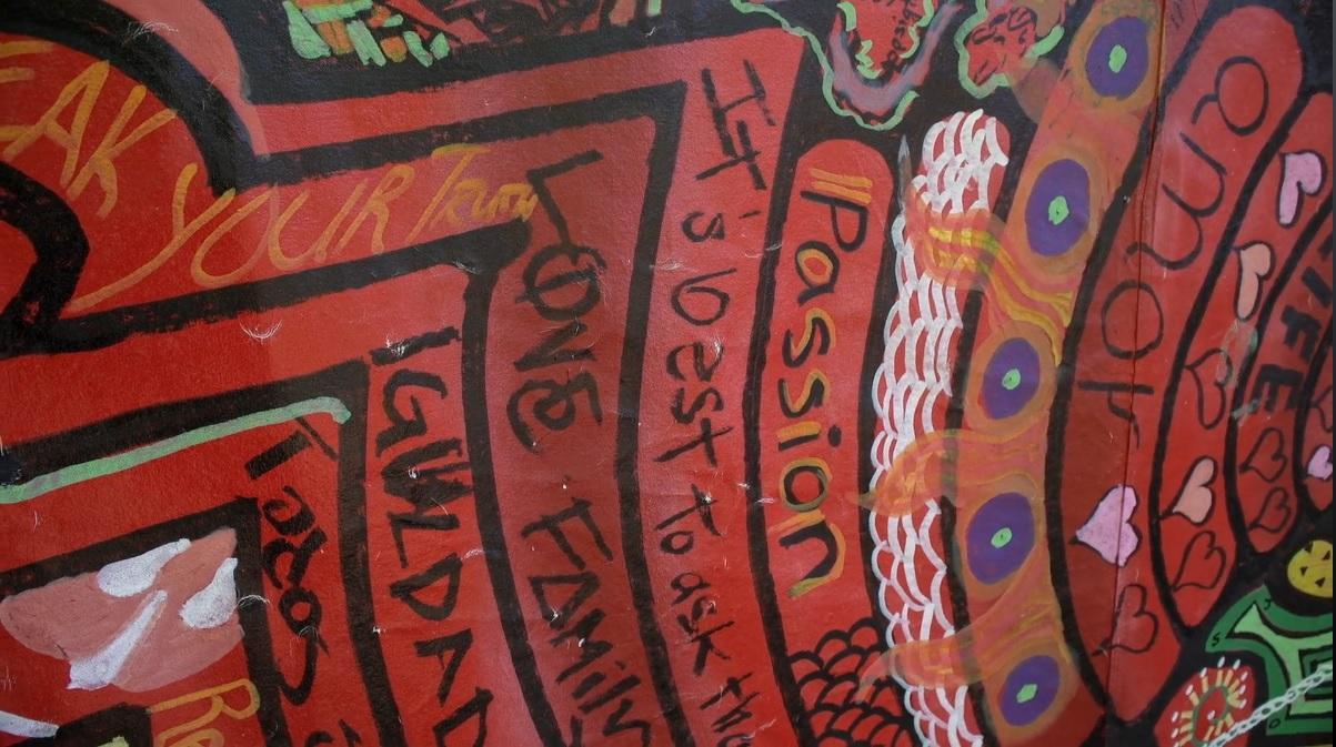 Zuniga painting after fires